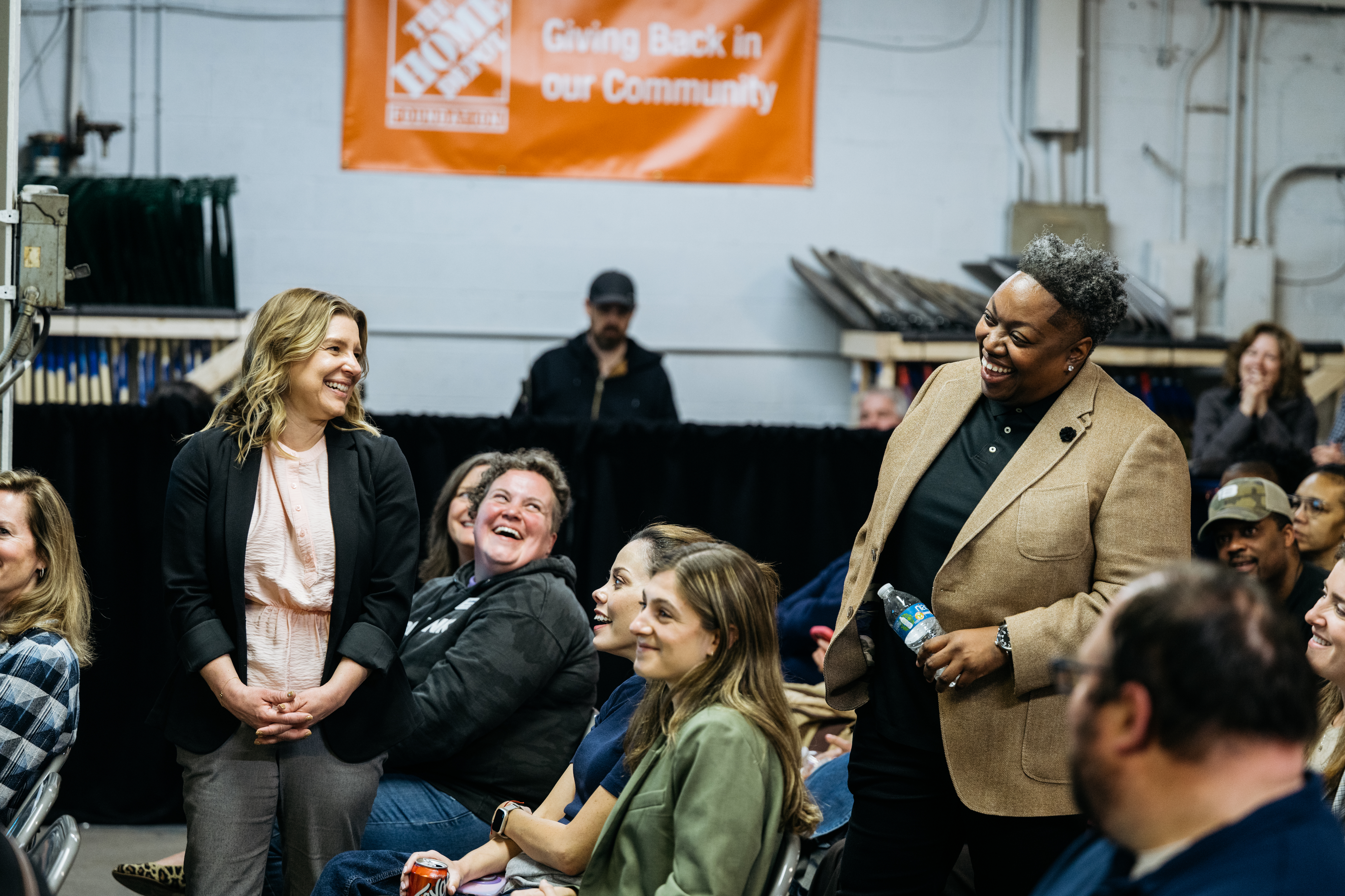 Community leaders, nonprofit partners, and volunteers gathered at the new East Milwaukee facility.